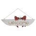 Ornament Home Decor Welcome Signs Ocean Wind Listing Door Hanging Plates Wood The Red Seaside