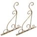 2 Pcs Bird Feeders Plant Stand Garden Wall Hook Pirate Accessories for Women Brackets Metal Wind Chime