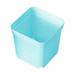 Lloopyting Plant Pots Vase 10Pcs Gardening Succulent Small Square Pot Colorful Flower Pot Seedling Plastic Lightweight Practical Flower Pot Gardening Supplies Garden Decor Blue 6*6*14cm