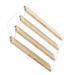 Display Stand Shelves Shelf Clear Desk Top Organizer Storage Rack Cosmetic House Warming Present Gifts for Housewarming Wood