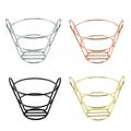 Snack Basket Appetizer Holder French Fries Stand 4 Pcs American Style Wrought Iron Plating Snacks Hamper