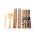 15 Pcs Sushi Making Utensils Chopsticks Set Kitchen Accessories Roller Mat Make Bamboo