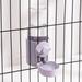 Hanging Automatic Food Water Dispenser Gravity Rabbit Feeder Water Dispenser Cage Cat Water Dispenser Food Bowl for Bunny Guinea Pig Ferret Small Dogs Water Dispenser 500ml