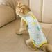 Soft Surgery Wound Protect Vest Clothes Pet Puppy Dog/Cats Recovery Suit Coat