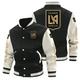 Mens Long Sleeve Varsity Jacket Causal Slim Fit Bomber Jackets football Jackets for Couples Major League Soccer Soccer Jersey MLS - Los Angeles FC