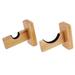 Baseball Bat Display Rack Hockey Stick Wall Hanger Wooden Coat Hangers Multifunction Bamboo