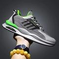 Breathable Men Running Shoes Lightweight Mens Walking Sneakers comfort Tennis Shoes High Quality Sports Shoes Male Casual Shoes green 41