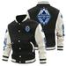 Mens Long Sleeve Varsity Jacket Causal Slim Fit Bomber Jackets football Jackets for Couples Major League Soccer Soccer Jersey MLS - Vancouver Whitecaps FC