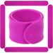 Girl Toys 5 Pcs Children Bracelet Children s Silicone Snap Ring Aldult Purple Silica Gel