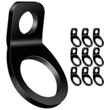 10pcs Tie Down Straps Hooks Tie Down Anchors Hooks Stainless Steel Tie Down Strap Rings