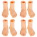 8Pcs Cartoon Finger Puppets Supple Finger Puppets Stretchy Finger Puppets