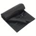 1 Pack Heavy Duty Waterproof Tarps Black Tarps Plastic Tarp Cover Poly Tarpaulin Outdoor Tarps Cover For Rain Sun Firewood Roof Pool Boat Car 6x8ft/10x12ft