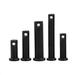 10 Pcs Black Carbon Steel Positioning Pins for Mechanical Equipment Electronic Accessories 12X35mm.