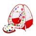 Kids Tent Portable Castle Play Tent Children Cubby House Foldable up Tent Playhouse for Kids Indoor and Outdoor Use
