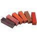 6 PCS Pen Wood Fountain Exotic Woods for Woodworking Turning Block