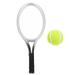 Mini Tennis Racket 1 Set Mini House Tennis Racket and Tennis Model Mini Ornament Photo Prop