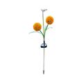 Oneshit Garden Light Clearance Sale Led Taraxacum Flower Lamp Solar Energy 3led Lamp New Solar Color Color Changing Flower Ball Lamp Ground Plug Lamp