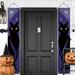 Halloween Decorations Outdoor Trick or Treat Halloween Porch Signs Banners Witch Decor for Front Door or Indoor Home Decor
