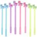 28 Pieces Cartoon Llama Pen Cute Alpaca Gel Pen 4 Colors for School Office Supplies Kids Gifts Black Ink 0.5mm Ball Point