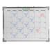 24 x 36 Aluminum Framed Calendar Magnetic White Dry Erase Board