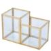 Desktop Pen Holder Table Organizer Jewelry Display Box Storage Shelf Stationery Office