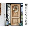 72In Spring Gnome Welcome Sign For Front Porch Or Outdoor Decor