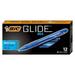 BIC Glide Bold Retractable Ballpoint Pen (formerly BIC Atlantis Velocity Bold) Bold Point Blue Ink