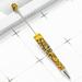 Kisor Beaded Beadable Pens Ball point Pen 10x Beadable Pens DIY Set for Exam Drawing Journaling Pens Writing Kids Gifts Printed 18 Yellow Y08I8B5G