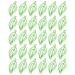 30pcs Small Paper Clips Leaf Shaped Bookmark Clips Cute Paper Clips Office Supplies