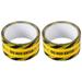 2 Rolls Duct Tape Decor Self Adhesive Sticker Safety Straps Drag Belt Floor Marking Tape Masking Tape