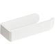 Wall Mounted Matte Aluminum Kitchen Paper Towel Rack Bathroom Towel Rack Single Shelf Bathroom Towel Rack Multifunction Toilet Storage Rack Cloth Rack