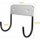 Ironing Board Hanger Wall Mounted Ironing Board Holder, Perfect Wall Mounting Iron Storage Solution