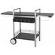 Universal Barbeque Table - Steel - L59.5 x W150.5 x H97.5 cm - Black/Silver