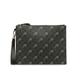 Gucci Pre-owned Womens Vintage GG Supreme Tiger Clutch Bag Black Fabric - One Size