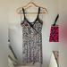 Athleta Dresses | Athleta Easy Breezy Sunbeam Multicolor Animal Print Midi Dress | Color: Blue/Purple | Size: M