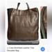 J. Crew Bags | J Crew Brimfield Leather Expandable Tote | Color: Brown | Size: Os