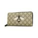 Gucci Accessories | Gucci Long Wallet Gg Supreme 451273 203887 Leather Brown Black Men's | Color: Black | Size: Os