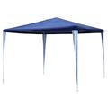 Lex Pavillon 3x3 m Gartenpavillon Gartenzelt Partyzelt Partypavillon Partyzelt blau weiß : Blau-Weiß