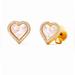 Kate Spade Jewelry | Kate Spade Take Heart Stud Earrings | Color: Gold/White | Size: Os