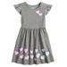 Disney Dresses | Disney's 101 Dalmatians Toddler Girl 4t Flounce Dress | Color: Gray | Size: 4tg