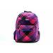 Levi's Bags | Levi's Pink Purple And Blackd Plaid Multiplex Backpack Tote Bag | Color: Pink/Purple | Size: Os