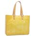 Louis Vuitton Bags | Louis Vuitton Monogram Vernis Columbus Tote Bag Yellow M91047 Lv Auth Ki3386 | Color: Yellow | Size: Os