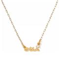 Kate Spade Jewelry | Gold Kate Spade Oui Necklace | Color: Gold | Size: Os