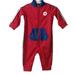 Converse One Pieces | Converse Infant 6m One Piece Zipper Front Romper | Color: Red/White | Size: 6mb