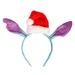 Disney Other | Disney Lilo & Stitch Fashion Santa Headband Girls Christmas Dress-Up Costume New | Color: Blue/Red | Size: Osg