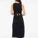 J. Crew Dresses | J Crew Factory Nwt Tie-Back Knit Midi Dress Size Medium In Black | Color: Black | Size: M