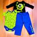 Disney Matching Sets | Disney Monsters Inc Baby Boys 3 Piece Pants Set | Color: Black | Size: 6-9mb