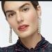 J. Crew Jewelry | J.Crew Crystal Fringe Statement Earrings! Crystal | Color: Gold/Tan | Size: Os