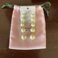 Kate Spade Jewelry | Kate Spate Girls In Pearls Linear Drop Earrings Nwt | Color: Gold | Size: Os