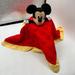 Disney Toys | Disney Baby Mickey Mouse Lovey Security Blanket Red Yellow | Color: Red/Yellow | Size: Os